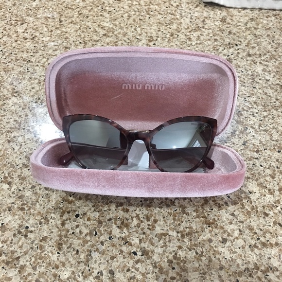 Fancy Miu Bordeaux Acetate Sunglasses - Picture 8 of 10